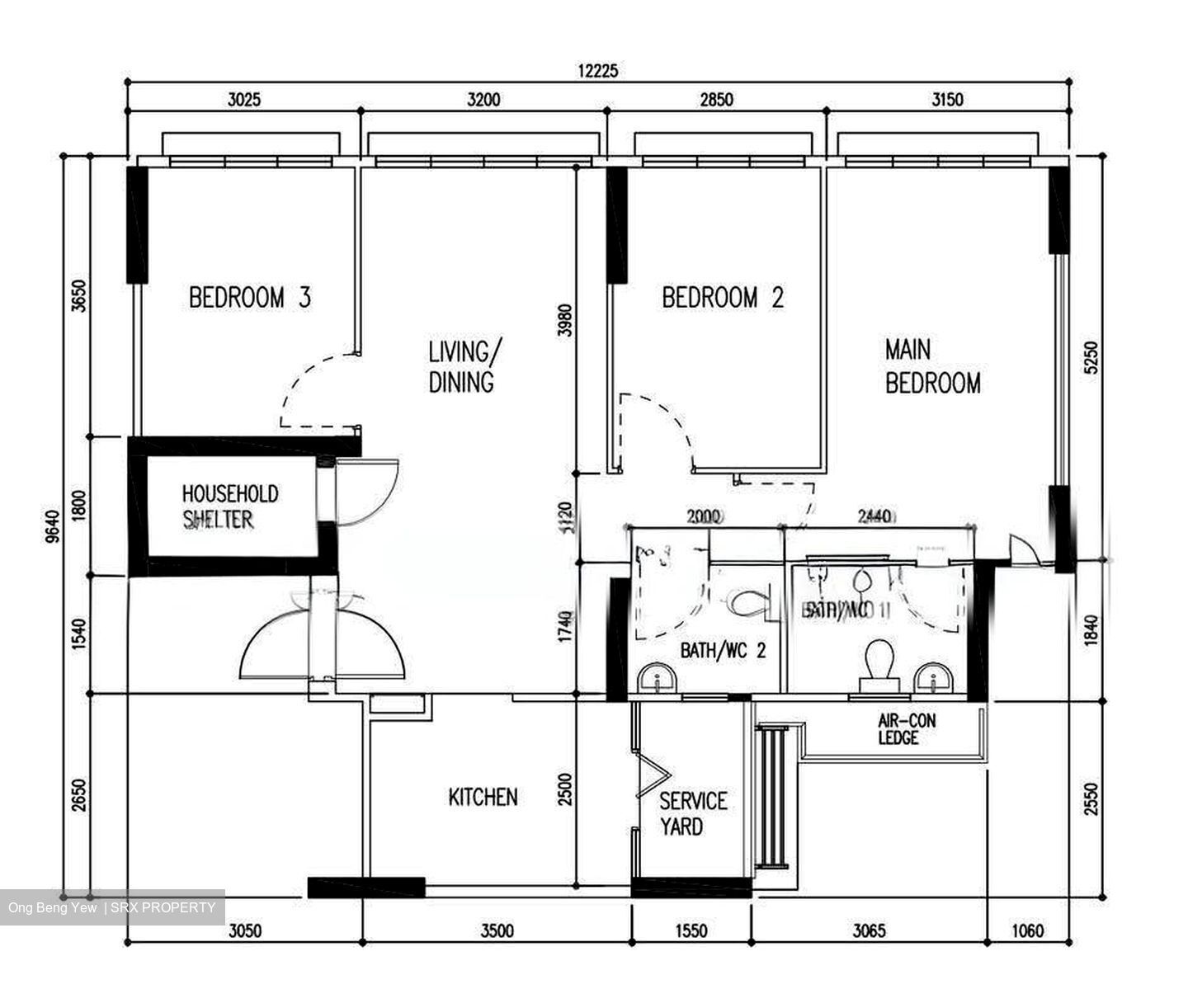 Blk 365C Hougang Meadow (Hougang), HDB 4 Rooms #634169261
